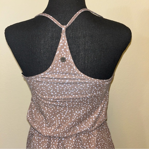 Prana Ayla Midi Dress - Chic Brown and Blue - Picture 6 of 11